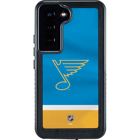 NHL St. Louis Blues Jersey Galaxy S24 Waterproof Case